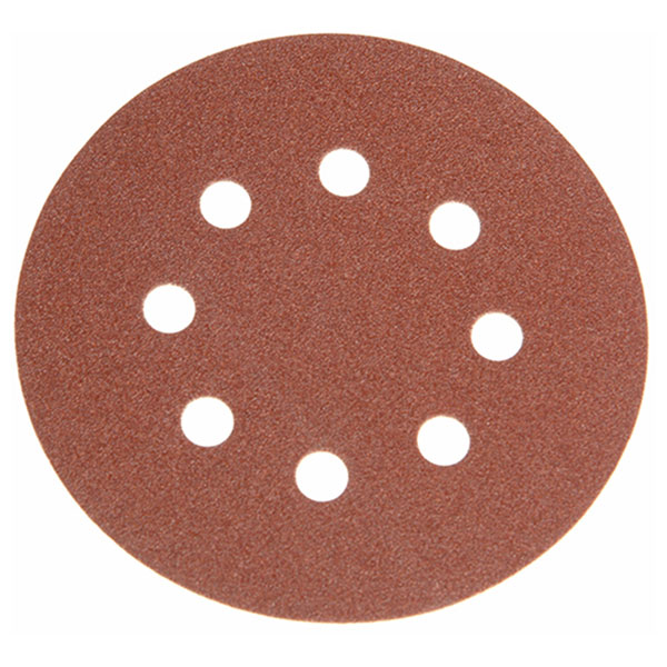 Faithfull FAIAD12560H Hook & Loop Sanding Disc DID3 Holed 125mm x ...
