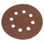 Faithfull FAIADHL150C Hook & Loop Sanding Disc DID2 Holed 150mm Coarse (Pack 5)