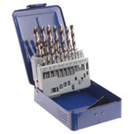 Faithfull FAIMSET19PRO HSS Drill Bit Set of 19 M2 1 - 10mm & Case