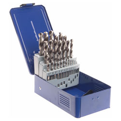 Faithfull FAIMSET25PRO HSS Drill Bit Set of 25 M2 1 - 13mm & Case