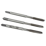 Faithfull FAIHSSTM3 HSS Straight Flute Tap Set M3 x 0.5, 3 Piece