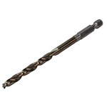 Faithfull FAIQC400C HSSE M35 Cobalt Quick-Change Impact Drill Bit 4.0mm