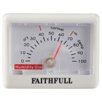 Faithfull FAITHHUMID Humidity Dial (Hygrometer)