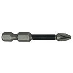 Faithfull 31002 Pozi Impact Screwdriver Bits PZ2 x 50mm (Pack 3)