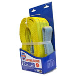 Faithfull XLP-03 3 METRE Lifting Sling Yellow 3 Tonne 90mm x 3m