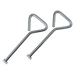 Faithfull FAIMHK320 Manhole Keys (Pack of 2) 320mm (12.5in)
