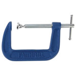 Faithfull FAIGMD3 Medium-Duty G-Clamp 75mm (3in)