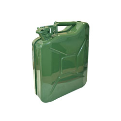 Faithfull FAIAUJERRY10 Green Jerry Can - Metal 10 litre