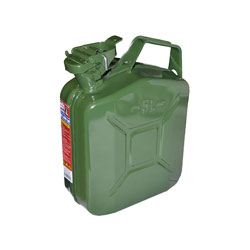 Faithfull FAIAUJERRY5 Green Jerry Can - Metal 5 litre