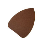 Faithfull FAIAOMOUSEF Mouse Sander Sheets Hook & Loop Plain Fine (Pack of 5)