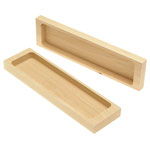 Faithfull 156X Oilstone Box 200 x 50 x 25mm (8 x 2 x 1in)