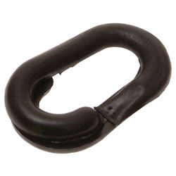 Faithfull 35408JG Plastic Joining Links 8mm Black (Pack 4)