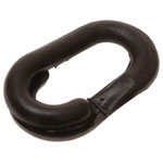 Faithfull 35408JG Plastic Joining Links 8mm Black (Pack 4)