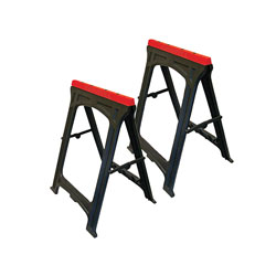 Faithfull FAITRESTLESP Plastic Trestles Height 82cm x Length 57cm (Twin Pack)