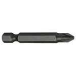 Faithfull 21001 Pozi S2 Grade Steel Screwdriver Bits PZ1 x 50mm (Pack 3)