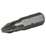 Faithfull FAISBPZ225B Pozi S2 Grade Steel Screwdriver Bits PZ2 x 25mm (Pack 25)