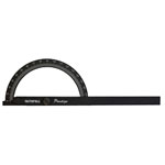 Faithfull 755002 Prestige Angle Gauge Black Aluminium 150 x 270mm