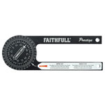 Faithfull 755001 Prestige Mitre Saw Protractor Black Aluminium