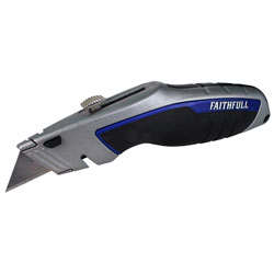 Faithfull FAITKRPRO Professional Retractable Utility Knife