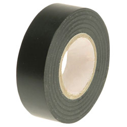 Faithfull 00351920BKTB PVC Electrical Tape Black 19mm x 20m