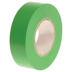 Faithfull 00351920GNTB PVC Electrical Tape Green 19mm x 20m