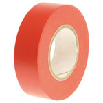 Faithfull 00351920RETB PVC Electrical Tape Red 19mm x 20m