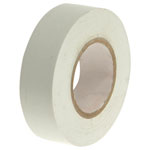 Faithfull 00351920WHTB PVC Electrical Tape White 19mm x 20m