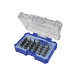 Faithfull FAISBSET25S Quick-Change S2 Security Bit Set, 25 Piece