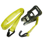 Faithfull FAITDRAT51JH Ratchet Tie-Downs J-Hook 5m x 32mm - 2 Piece