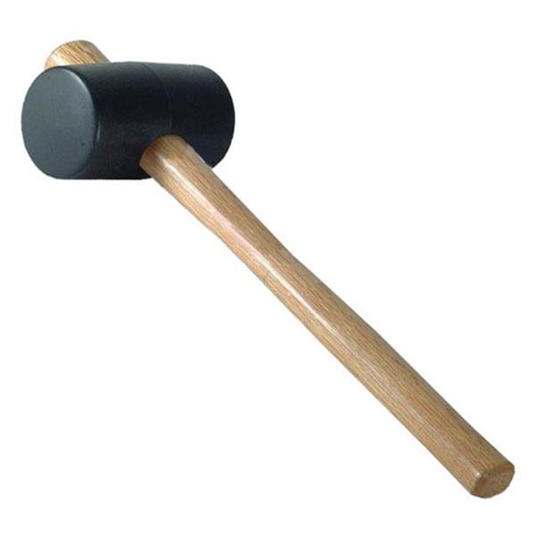 Click to view product details and reviews for Faithfull Yy08ru025c Rubber Mallet Black 680g 24oz.