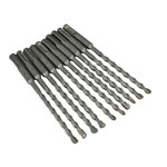 Faithfull FAISDS7160B SDS Plus Drill Bit 7mm OL: 160mm WL: 100mm Bulk 10