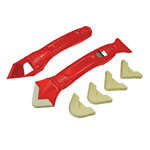 Faithfull 09841736 Silicone Scraper Kit Two Piece
