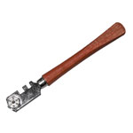 Faithfull 8150A-1 Six Wheel Glasscutter Tungsten Carbide - Wood Handle