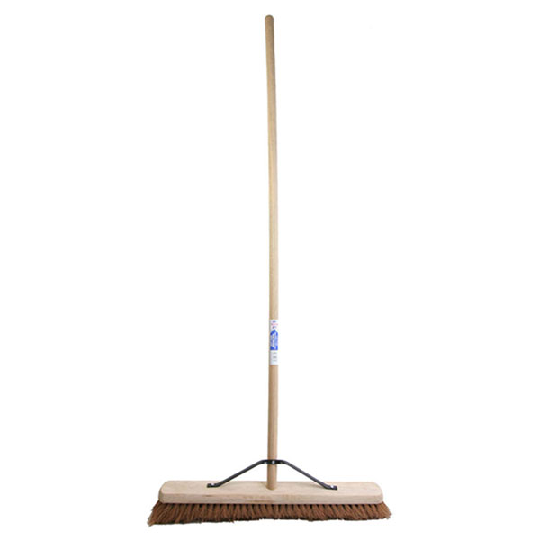  FAIBRCOCO24H Soft Coco Broom with Stay 600mm (24in)
