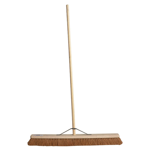 Faithfull FAIBRCOCO36H Broom Soft Coco 900mm (36in) + Handle & Stay