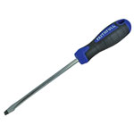 Faithfull FAISDF150 Soft Grip Screwdriver Flared Slotted Tip 8.0 x 150mm