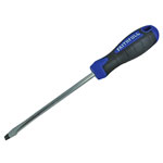 Faithfull FAISDF200 Soft Grip Screwdriver Flared Slotted Tip 10.0 x 200mm