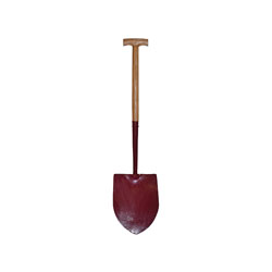 Faithfull 5RM2T Solid Socket Shovel Round No.2 T Handle