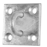 Faithfull 51322GE Staple On Plate - Galvanised