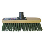 Faithfull FAIBRSTIF12R Stiff Green Broom Head 300mm (12in) Threaded Socket