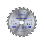 Faithfull FAIZ1652420C TCT Cordless Trimsaw Blade 165 x 20mm x 24T POS