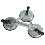 Faithfull 7680141101 Triple Pad Aluminium Pro Suction Lifter