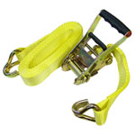 Faithfull FAITDTRUCK52 Ratchet Tie-Down 5m x 50mm Trucker Breaking Strain 4000kg