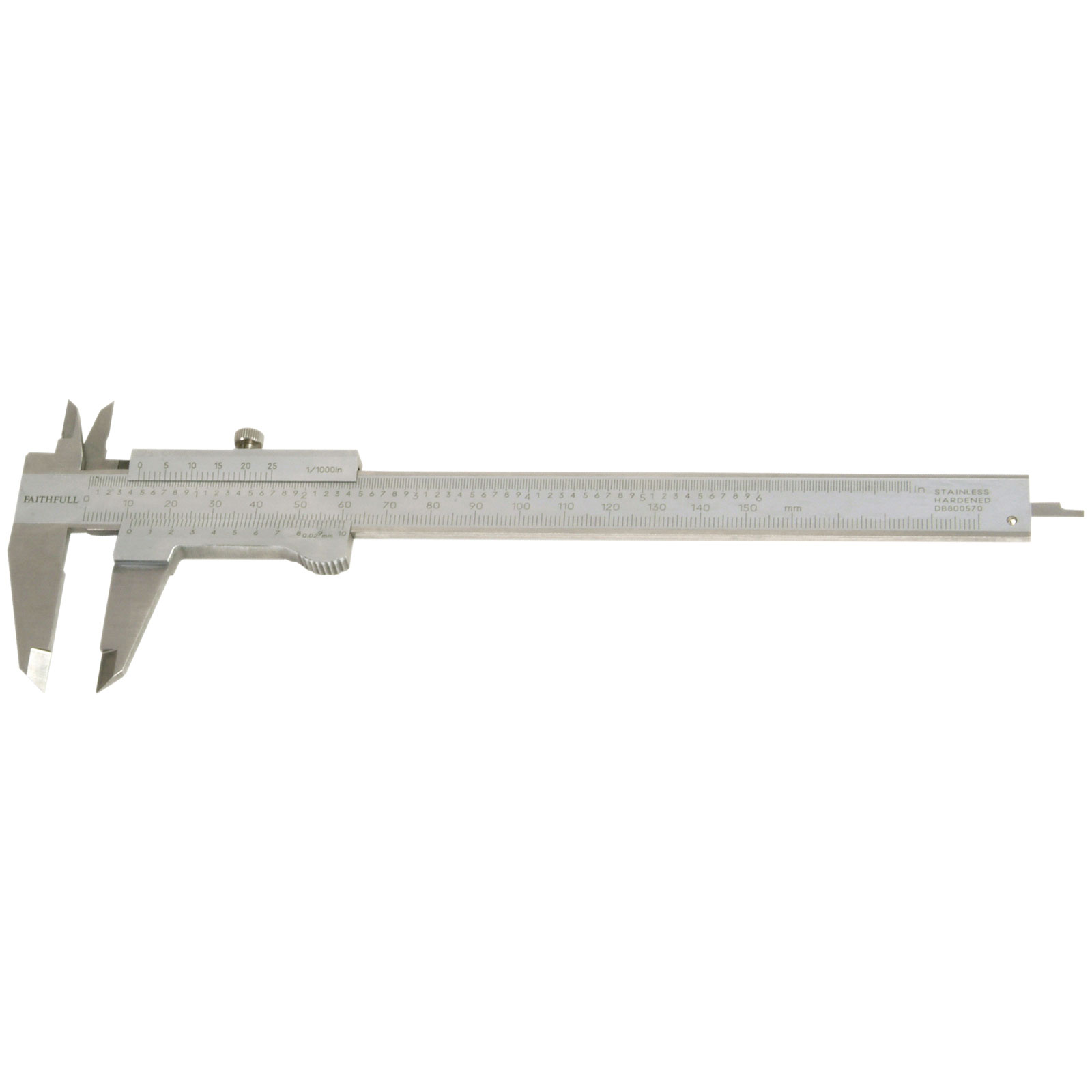 Faithfull 1122333 Vernier Caliper 150mm (6in) | Rapid Electronics