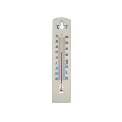 Faithfull FAITHPLASTIC Wall Thermometer - Plastic 200mm