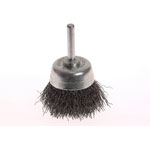 Faithfull 31075064300 Wire Brush Shaft Mounted 70mm x 25mm, 0.30mm Wire