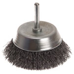 Faithfull 3107506130 Wire Cup Brush 75mm x 6mm Shank, 0.30mm Wire