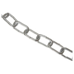 Faithfull 19354Z Zinc Plated Chain 6mm x 10m Box - Max. Load 250kg