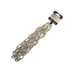 Faithfull FAICHCUT60Z Zinc Plated Chain 6mm x 2.5m - Max. Load 250kg