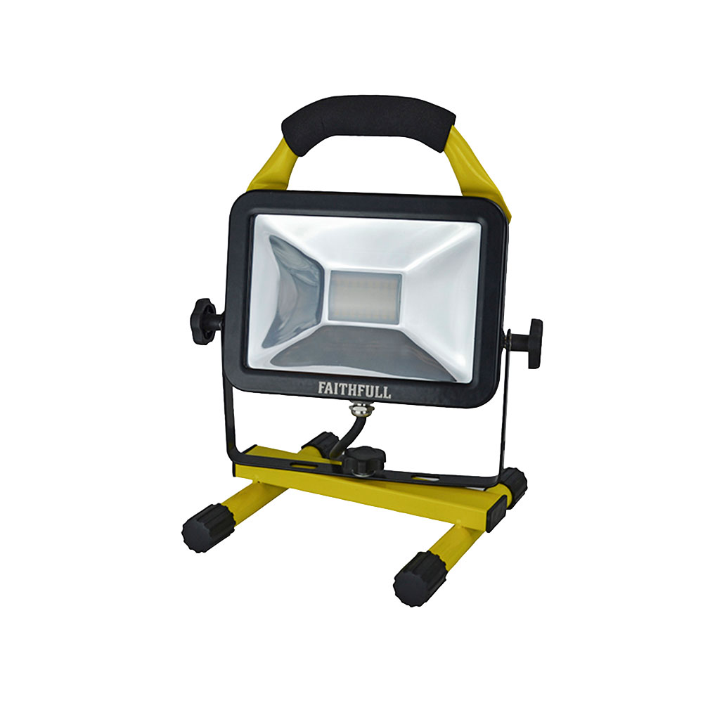 Faithfull Power Plus AST2320-230V SMD LED Pod Site Flood Light 20W 1800 ...